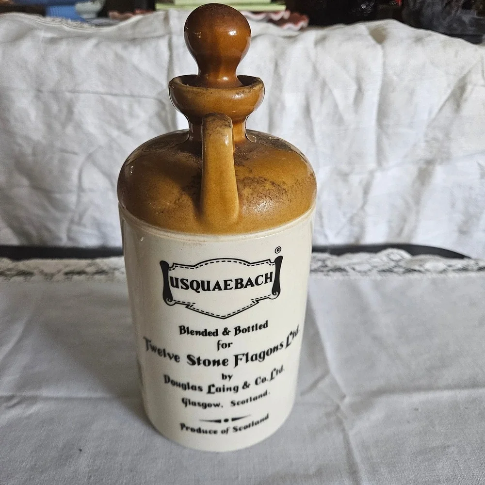 The Grand Whiskey of Highlands Usquaebach Decanter